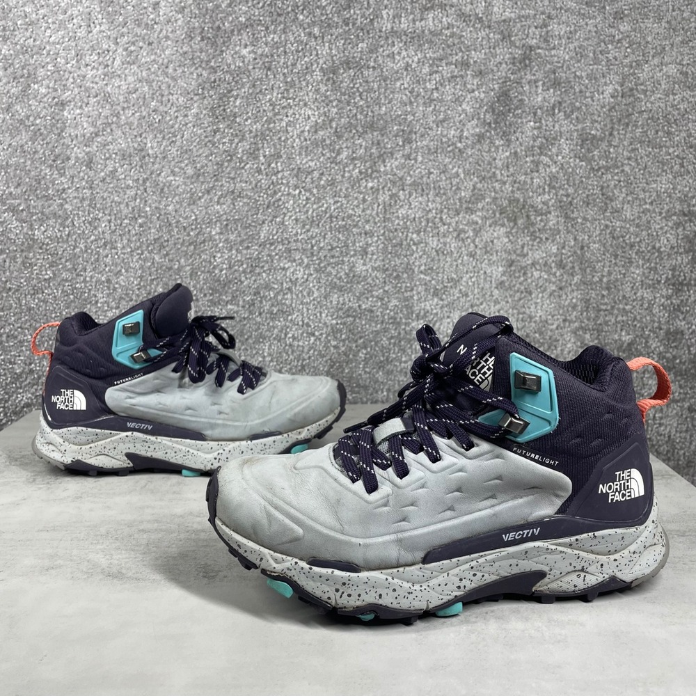 North Face Vectiv Hiking Boots Womens 7 Exploris Mid Futurelight Sneakers